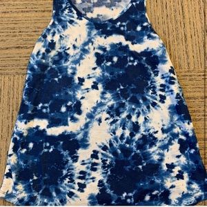 Atmosphere No Sleeve Sky Print Top